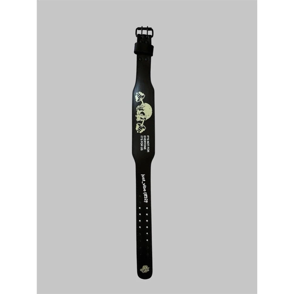 Darc Sport Memento Mori NFGU Weightlifting Weight Belt Size Medium In Black NEW